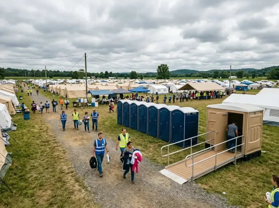 disaster-relief-camp-restrooms-010 — frequently asked questions, Dumpster & Portable Bathrooms Rental in Oro Valley, AZ